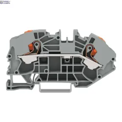 WAGO 2216-7601 — Supply Terminal Blocks for Distribution Boxes 2-Conductor, 16 mm², With Push-Button, Gray WAGO 2216-7601 — Supply Terminal Blocks for Distribution Boxes 2-Conductor, 16 mm², With Push-Button, Gray