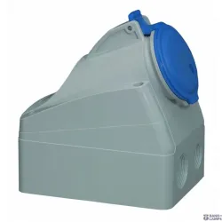 Legrand 555156 — Surface-Mounting Socket P17 P17 Tempra IP44, 200/250V, 16A, 3P+N+E, M25