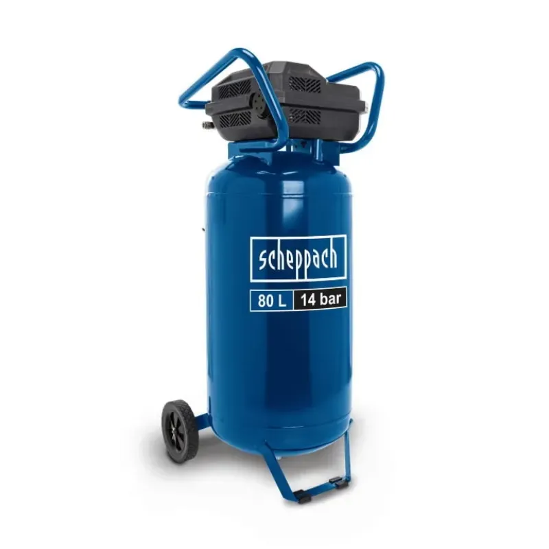 Scheppach Kompresors vertikālais HC85V, bezeļļas, Scheppach 5906151901