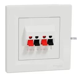 Schneider Electric EPH5700121 — Socket Asfora, White, Loudspeaker Schneider Electric EPH5700121 — Socket Asfora, White, Loudspeaker