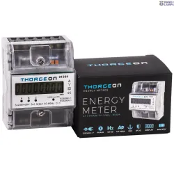 THORGEON 01004 — 3-Phase CT DIN Energy Meter 6A THORGEON 01004 — 3-Phase CT DIN Energy Meter 6A