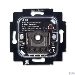 Busch-Jaeger 2CKA006512A0335 — 6523 U-102-500 Dimmer Turn/push button Busch-Jaeger 2CKA006512A0335 — 6523 U-102-500 Dimmer Turn/push button