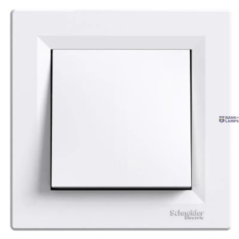 Schneider Electric Switch Asfora, 1P, White, Terminal EPH0400321