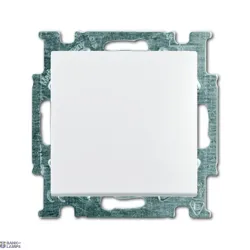 Busch-Jaeger 2CKA001012A2139 — 2006/1 UC-94-507 Cover Plates (partly incl. Insert) Rocker/button Off switch 1-pole alpine white - Basic55
