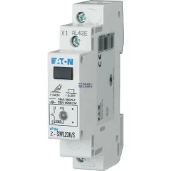 EATON 292300 — Z-SWL230/S Switch with LED, 230AC/DC, 1N/O, 16A, orange, 1HP