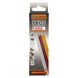 Automātiskā zīmuļa serdeņi, krāsaini, 6 pcs, RICHMANN Automātiskā zīmuļa serdeņi, krāsaini, 6 pcs, RICHMANN