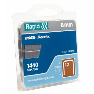 Rapid staples 12/8 1440 pcs. in blister Rapid staples 12/8 1440 pcs. in blister
