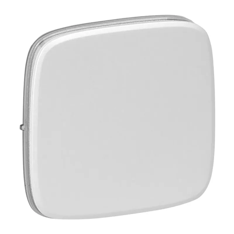 Legrand Cover Plate Valena Allure White, Snap-in, Thermoplastic 755009