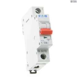 EATON 262702 — PL7-C10/1 автоматический выключатель (MCB), 10 A, 1p, characteristic: C