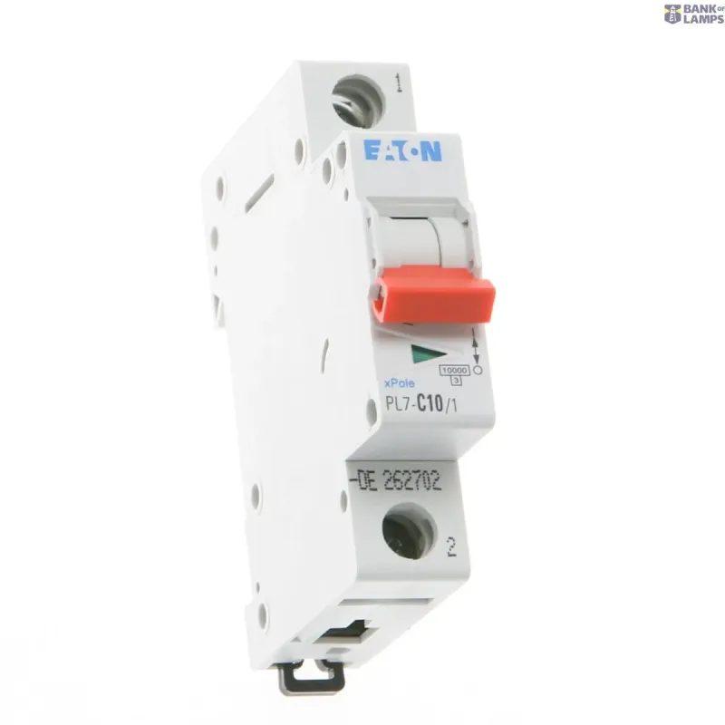 EATON PL7-C10/1 Miniature circuit breaker (MCB), 10 A, 1p 262702