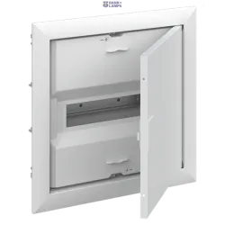 ABB 2CPX077840R9999 — UK612E2 Consumer unit , 372 mm x 384 mm x 97 mm, Flush mounting, 12 SU, IP30, Single