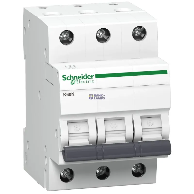 Schneider Electric Miniature Circuit Breaker Acti9 Lite K60N, 3P, 20A, 6kA, C A9K02320