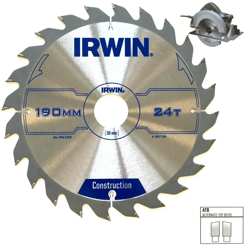 IRWIN Ripzāģis 180x30 (20,16)x24T 2,5mm ATB 11-7195