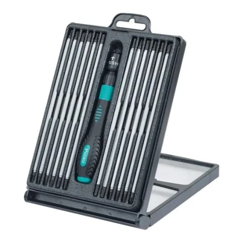 Pro'sKit 24-In-1 reversīva augstas precizitātes sprūda skrūvgrieža SD-9824