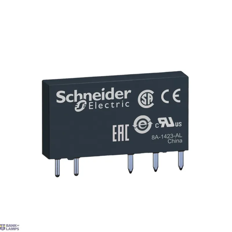 Schneider Electric Plug-In Relay Harmony, 6A, 24V DC, 1CO, IP40, Standard RSL1AB4BD