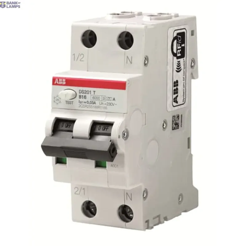 ABB RCBO DS201T B6 Type A 1P+N 6A 30mA 2CSR255188R1065