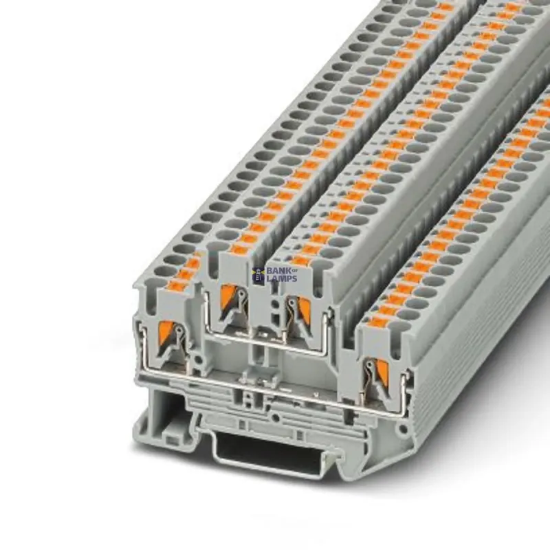 Phoenix Contact Double-Level Terminal Block PTTB 2.5, 22A, Push-In 3210567