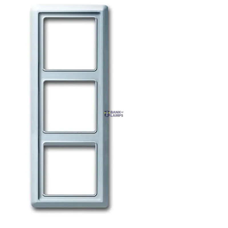 Busch-Jaeger 2103-33 Cover Frame carat® Aluminium silver 2CKA001730A0280