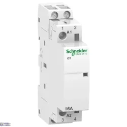 Schneider Electric A9C22712 — Contactor Acti9 iCT, 16 A, 230–240 V, 2NO, IP20, Remote Control Schneider Electric A9C22712 — Contactor Acti9 iCT, 16 A, 230–240 V, 2NO, IP20, Remote Control