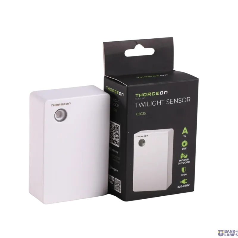 THORGEON Twilight Control Sensor IP44 White 02035