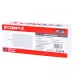 Ecomax Finish nails 0°, 18GA, electrogalvanized, glued strip, 5000 EMNA001225GALV