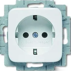Busch-Jaeger 2CKA002011A3789 — 20 EUC-214-507 Cover Plates (partly incl. Insert) Protective Contact (SCHUKO) alpine white - Reflex SI/SI Linear Busch-Jaeger 2CKA002011A3789 — 20 EUC-214-507 Cover Plates (partly incl. Insert) Protective Contact (SCHUKO) alpine white - Reflex SI/SI Linear