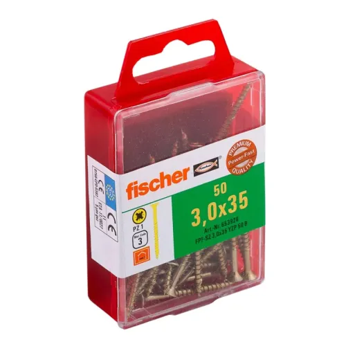 Fischer Koka skrūves FPF-SZ 4,5x45 YZ 30 gab 61-653958