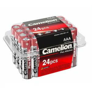 Elementi sārmains, AAA, LR03, CAMELION, 24 gab. Elementi sārmains, AAA, LR03, CAMELION, 24 gab.