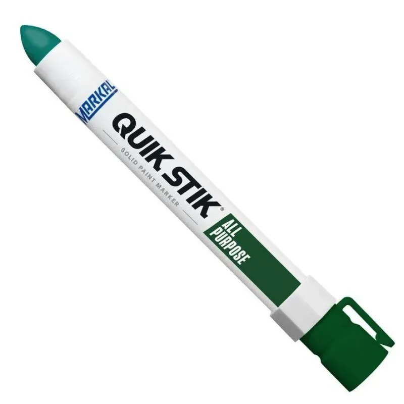 MARKAL Dažų kreidelė QUIK STIK, zaļš 46-61069