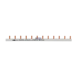 ABB 2CDL210001R1012 — PS1/12 Busbar . 1 Phase Busbar, 12 PINs, 10mm2 ABB 2CDL210001R1012 — PS1/12 Busbar . 1 Phase Busbar, 12 PINs, 10mm2