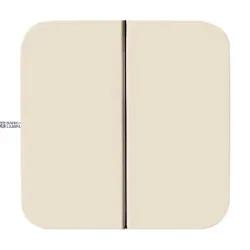 Busch-Jaeger 2CKA001731A1890 — 2505-212-507 Cover Plates (partly incl. Insert) Switch/push button Two-part rocker Without imprint white - Busch-Duro 2000 Busch-Jaeger 2CKA001731A1890 — 2505-212-507 Cover Plates (partly incl. Insert) Switch/push button Two-part rocker Without imprint white - Busch-Duro 2000