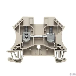Weidmüller 1020200000 — Feed-Through Terminal Block Screw connection, dark beige, 6 mm², 41 A, 800 V Conn 2