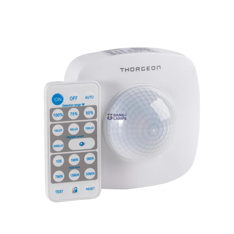 THORGEON Remote Controlled Presence Sensor 20m 2000W IP65 02030