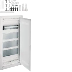 Hager VH48WWH — Volta Multimedia 4 ROW PLASTERBOARD PLASTIC DOOR