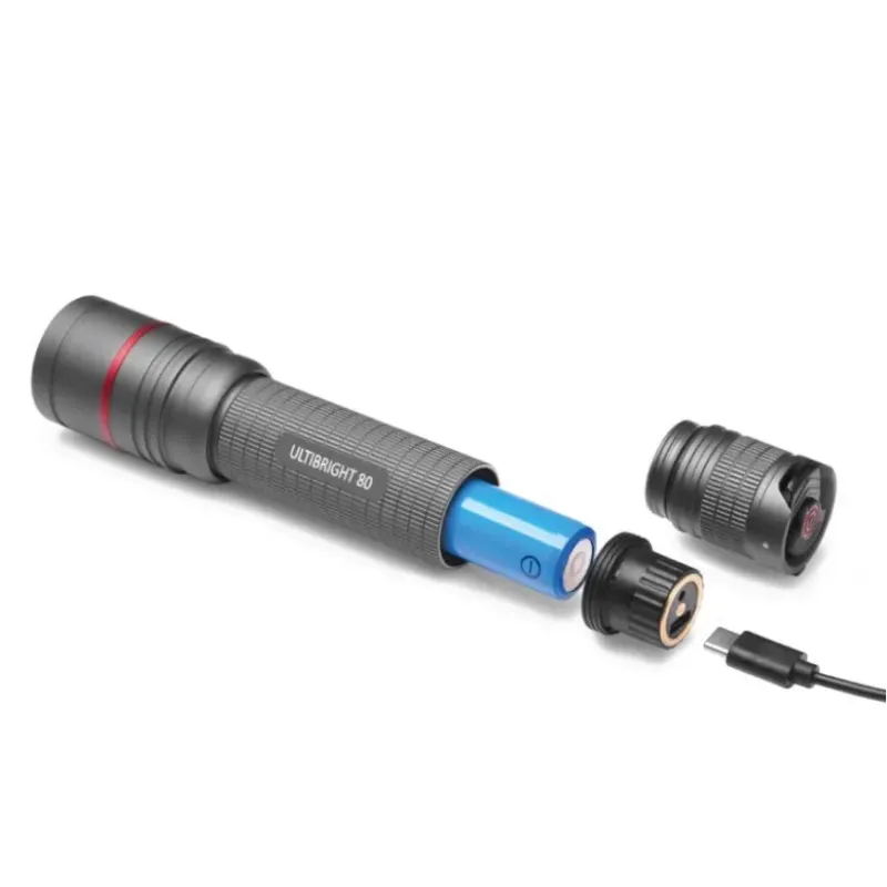 EMOS LED Lukturis ULTIBRIGHT 80 600lm rechargable 2600mAh, EMOS P3180