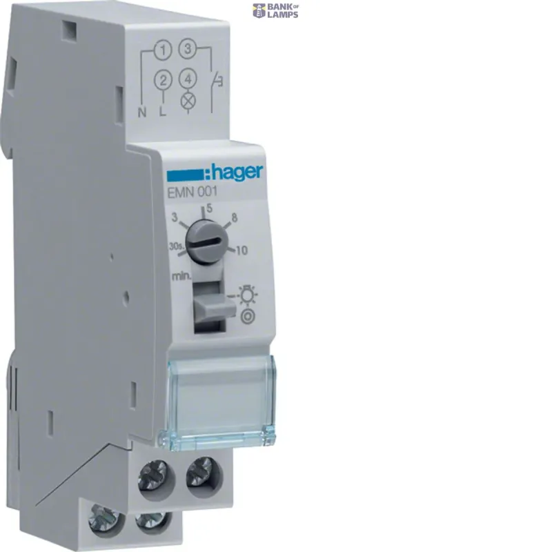 Hager Stair Case Time Lag Switch EMN001