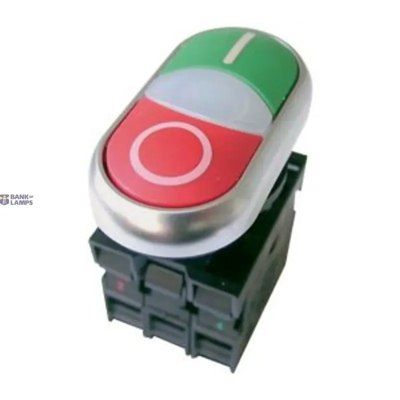 EATON M22-DDL-GR-X1/X0/K11/230-W Double actuator pushbutton 216509