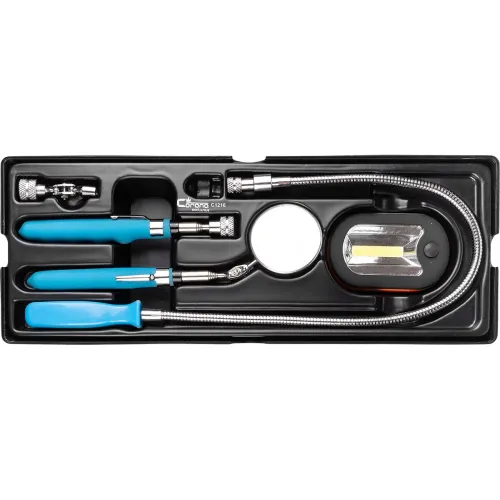 RICHMANN Komplekts - magnet. piederumi+lampa, 6 gab. 42-C1216