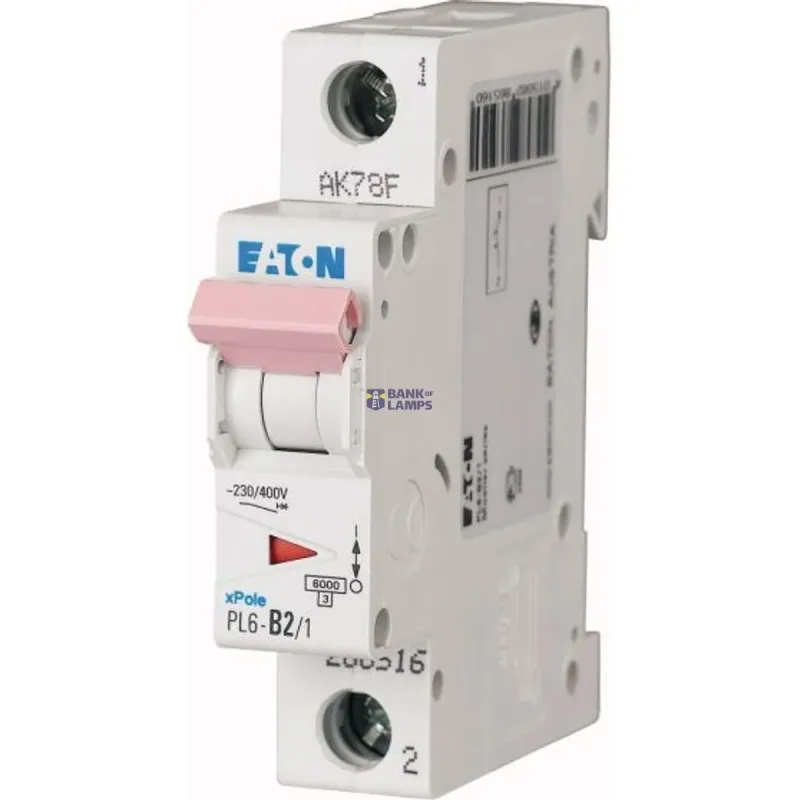 EATON PL6-C16/1 Miniature circuit breaker (MCB), 16 A, 1p 286533