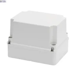 GEWISS GW44219 — Junction Box With Deep Screwed Lid, Ip56, Internal Dimensions 300x220x180, Smooth Walls, Grey Ral 7035