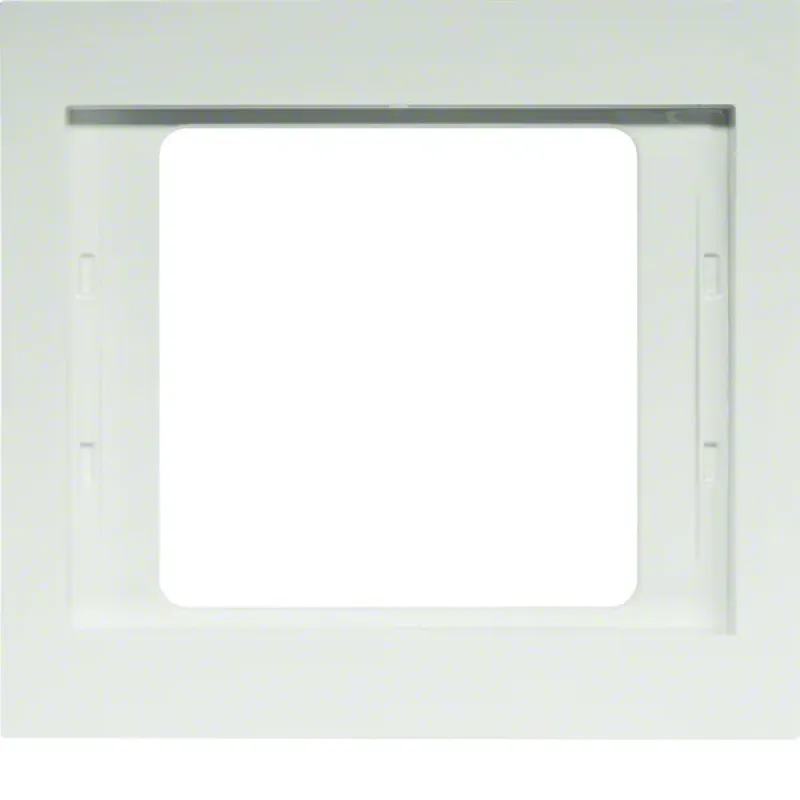 Berker Frame 1gang, K.1, p. white glossy 13137009