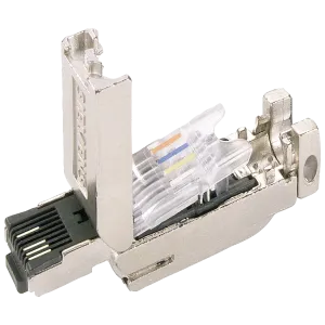 Siemens 6GK1901-1BB10-2AA0 — RJ45 plug IE FC 180° with FastConnect system Siemens 6GK1901-1BB10-2AA0 — RJ45 plug IE FC 180° with FastConnect system