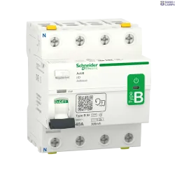 Schneider Electric A9Z64440 — Residual Current Circuit Breaker Acti9 iID, 4P, 40 A, 400 V AC, 300mA Schneider Electric A9Z64440 — Residual Current Circuit Breaker Acti9 iID, 4P, 40 A, 400 V AC, 300mA