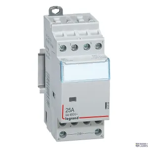 Legrand 412535 — Power kontaktors CX3 25 A, 4P, 230 V, 400 V, IP2X, 25 A, 1