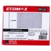 Ecomax Finish nails 0°, 16GA, electrogalvanized, glued strip, 2500 EMNA001664GALV