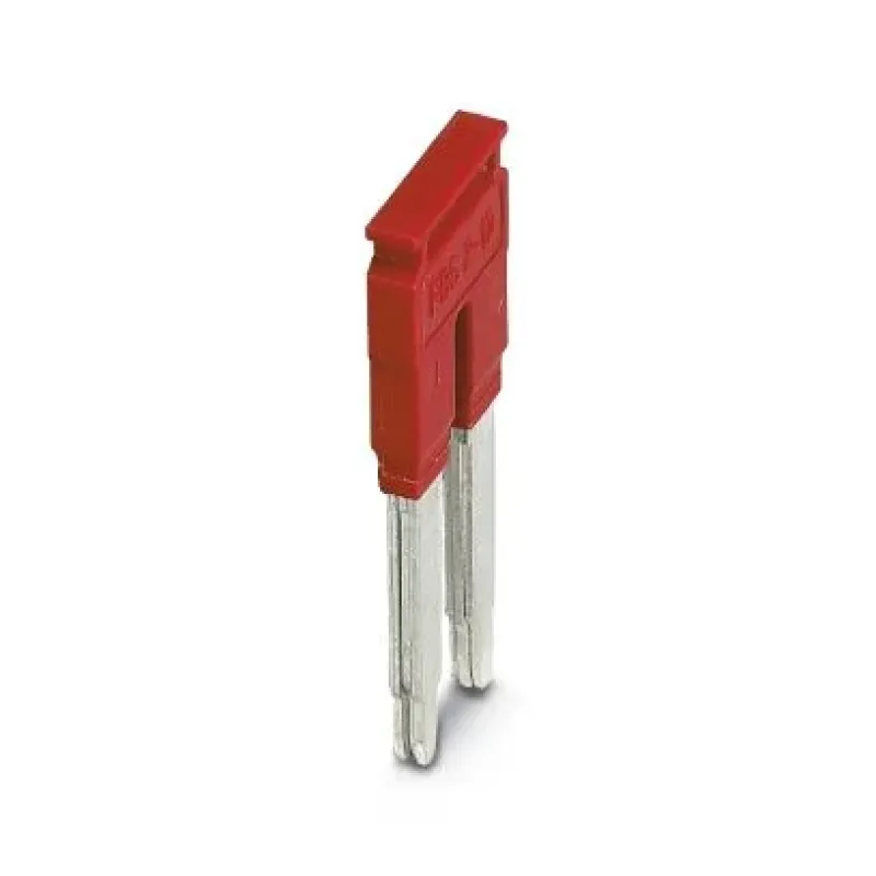 Phoenix Contact Plug-In Bridge FBS 2-10, 2-Position, 10.2mm Pitch, 57A, Red 3005947