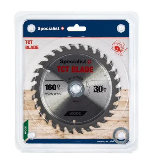 Specialist+ SPECIALIST+ griešanas disks, 160 x 30T x 20/16 mm 51-1-16030