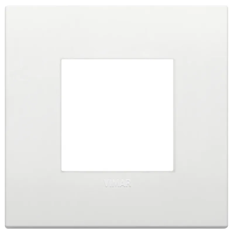 Vimar Classic plate 2M technopolymer white 19642-74