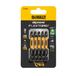 FLEXTORQ отвёртка биты T20 57 mm, DeWALT, 5 шт.