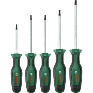Bosch skrūvgriežu komplekts 1600A02BX6, 5 gab. Bosch skrūvgriežu komplekts 1600A02BX6, 5 gab.